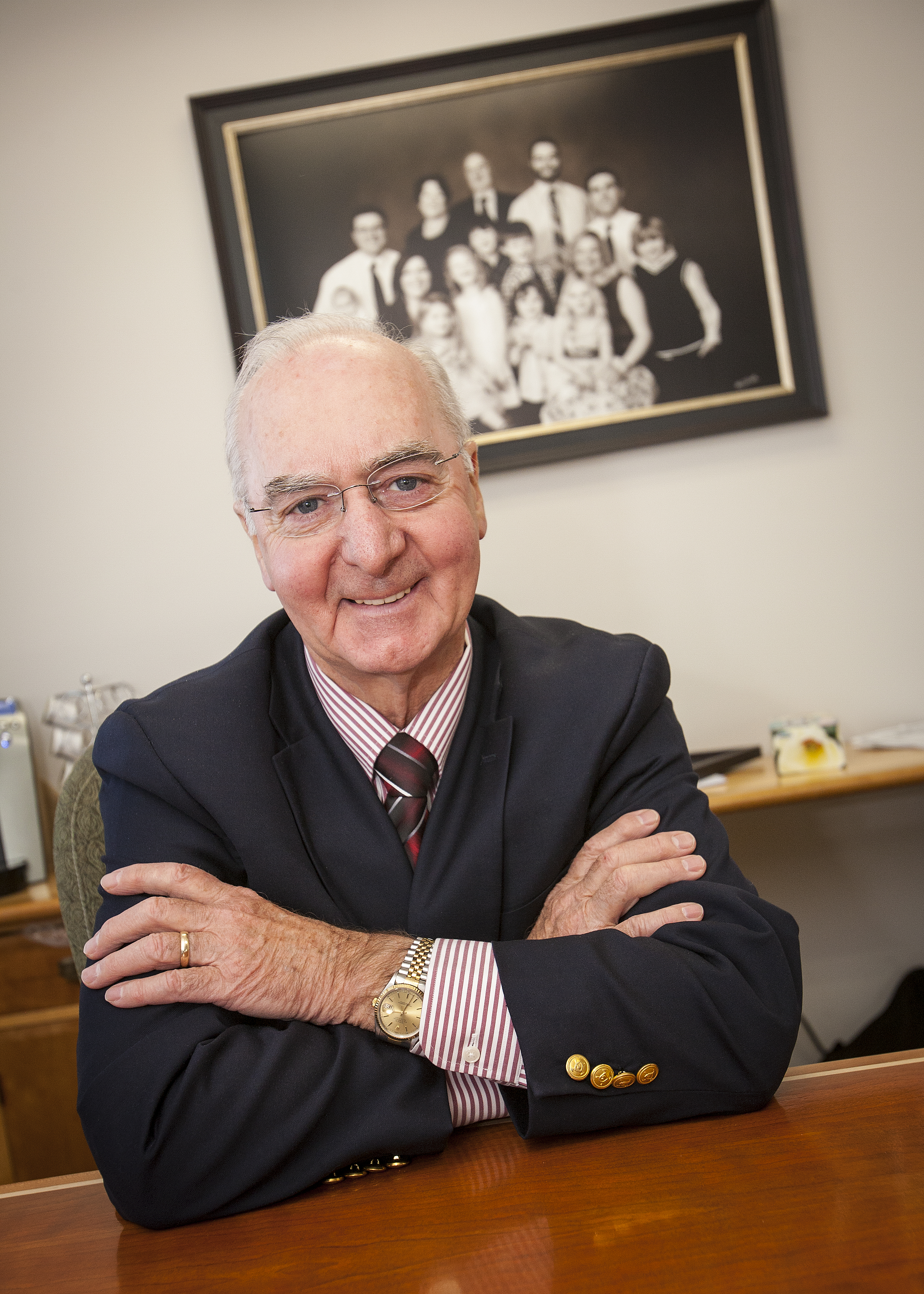 A portrait photo of Al MacPhee