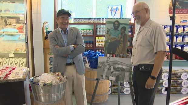 Photo of John Risley and Colin MacDonald