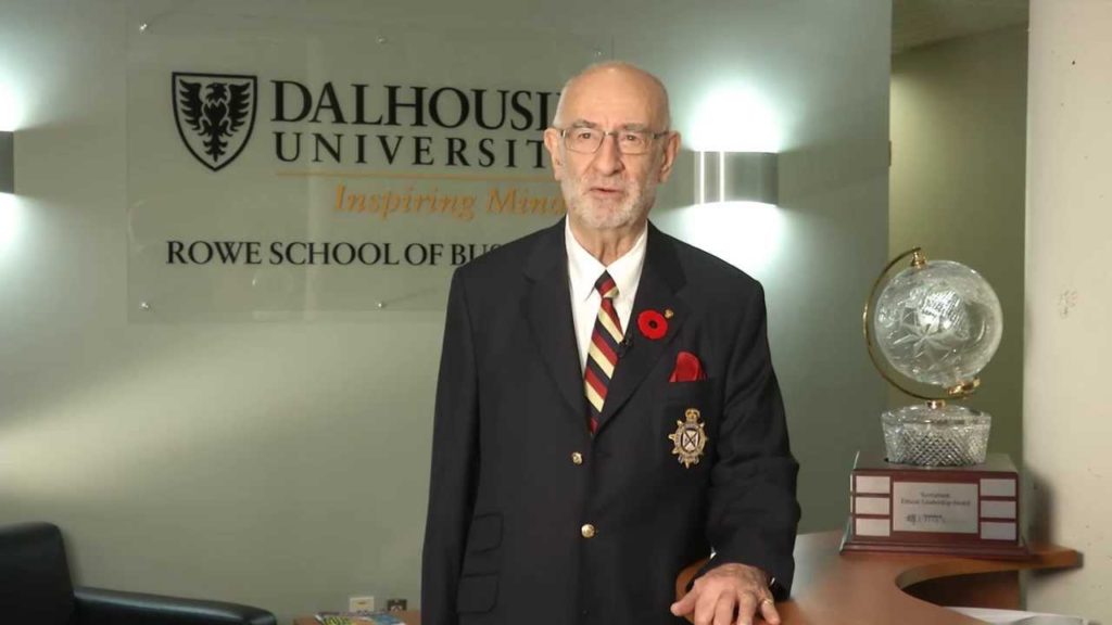 Photo of Sir Graham Day at Dalhousie University