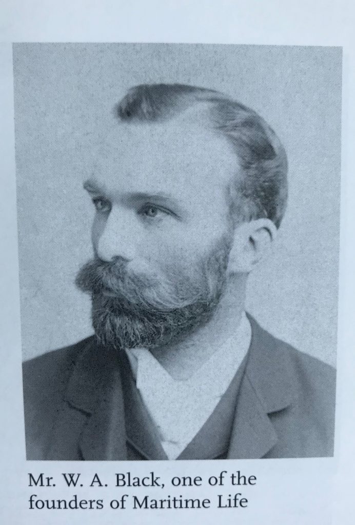 Portrait photo of W.A Black